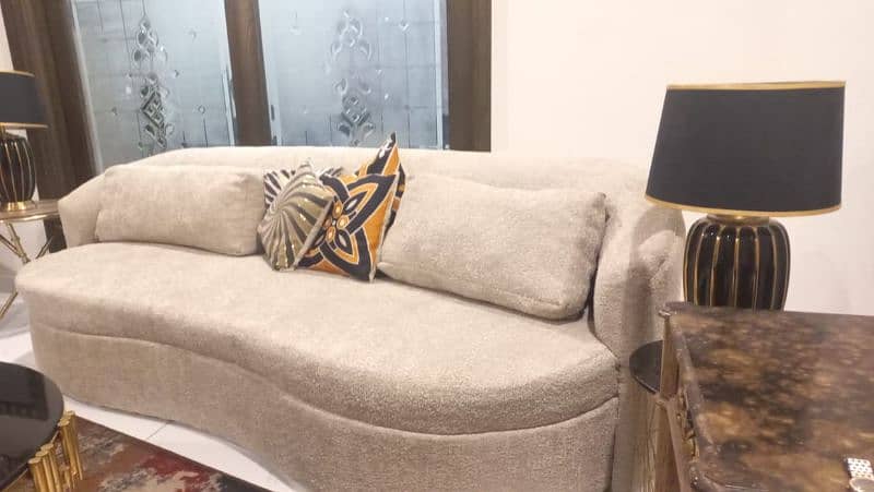 Curved Sofa 4 Seater 1