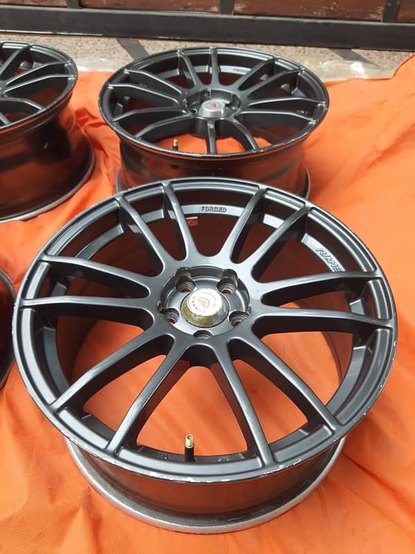 17 Inches Rims 5 Nut (lug nuts also free) 3