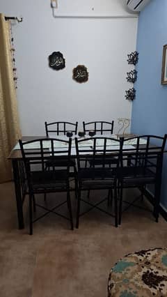 6 seater dinning table set