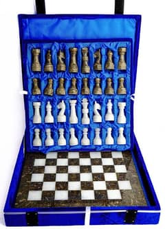 Marble Chess Set 12"