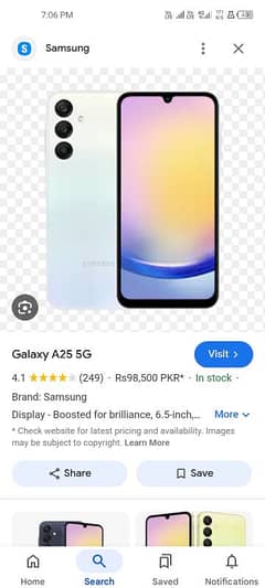 Samsung A25 5g