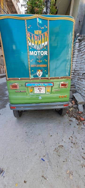 new asia auto rikshaw model 2024 full fresh 4