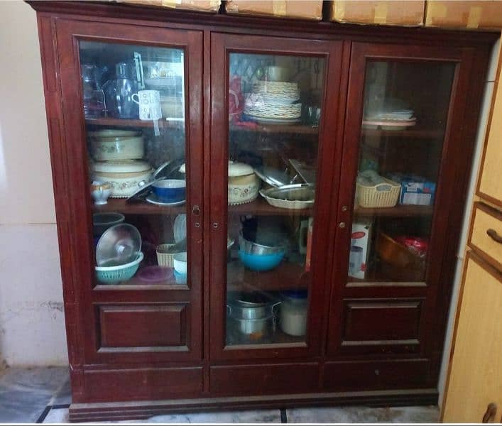 crokry cupboard taali wood 0