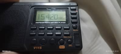 Retekess V115 AM/FM/SW/RADIO MP3 REC PLAYER