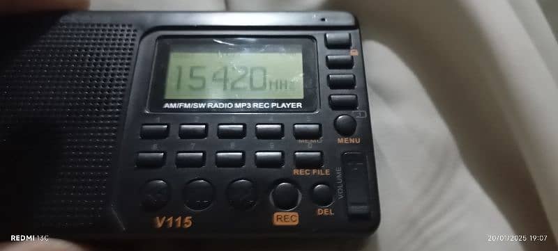 Retekess V115 AM/FM/SW/RADIO MP3 REC PLAYER 0