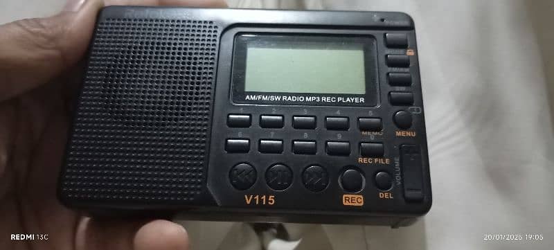 Retekess V115 AM/FM/SW/RADIO MP3 REC PLAYER 7