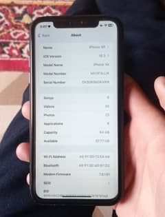 I phone XR (I Urgent sale demand)(NON PTA)