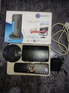 DANY TV DEVICE| TV TUNER| TV BOX| COMPLETE ACCESSORIES, NO FAULT