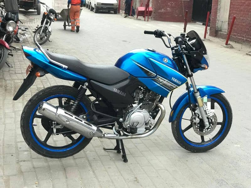 Yamaha ybr125 for sale model 2015 ha number lahore 0