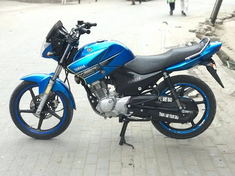 Yamaha ybr125 for sale model 2015 ha number lahore 1