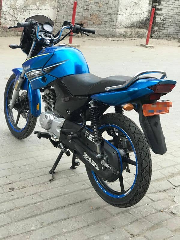 Yamaha ybr125 for sale model 2015 ha number lahore 4