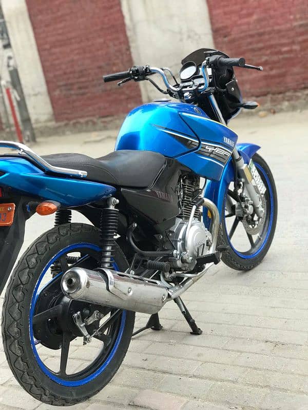 Yamaha ybr125 for sale model 2015 ha number lahore 7