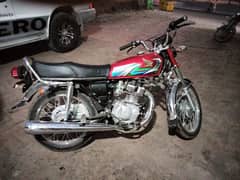 Honda CG 125 euro 2 2023 model Lush condition KM's driven(7000)