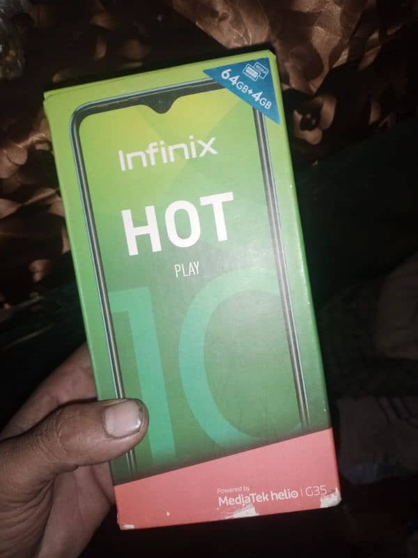 infinx hot 10 play 4/64.    add red kra k msg krna 3