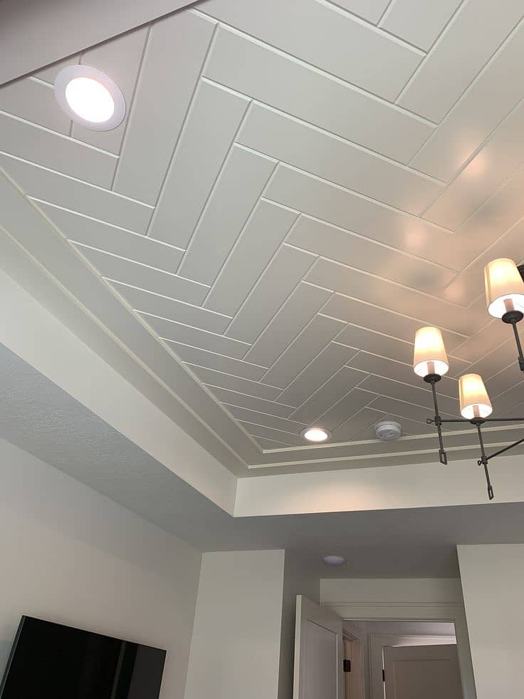 Gypsum Board Ceiling - Pop Fancy Ceiling - Office Ceiling 1