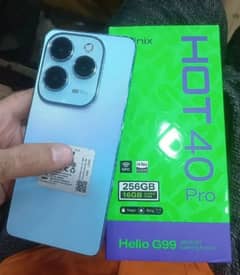 Infinix hot 40 pro 8+8 256 best phone 37500 six months warnty