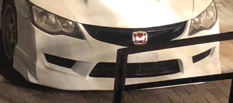 Civic reborn type r bumper 1