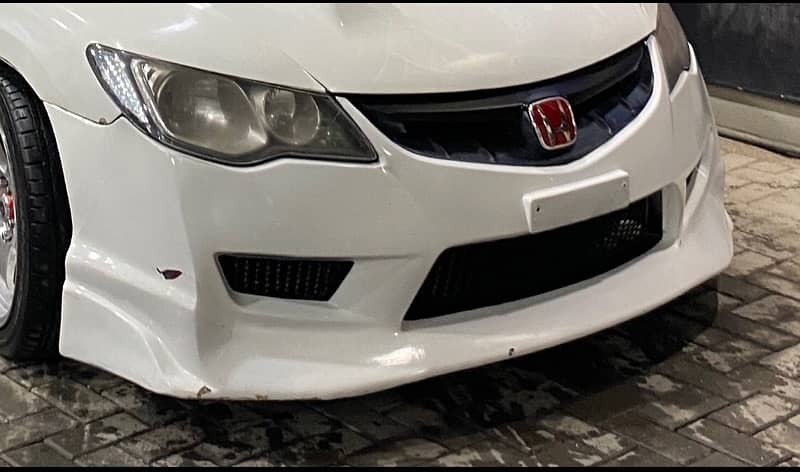 Civic reborn type r bumper 3