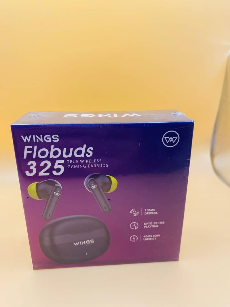 Ultimate Audio Freedom with Wings Flobuds 325 True Wireless Gaming Ea 0