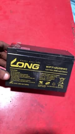 Imported Dry Battery | 12 voltage | 7ah | 28w