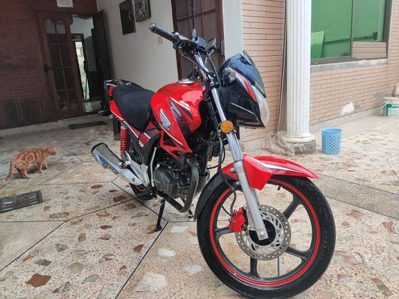 Honda CB 150F 2021model Islambad register 3