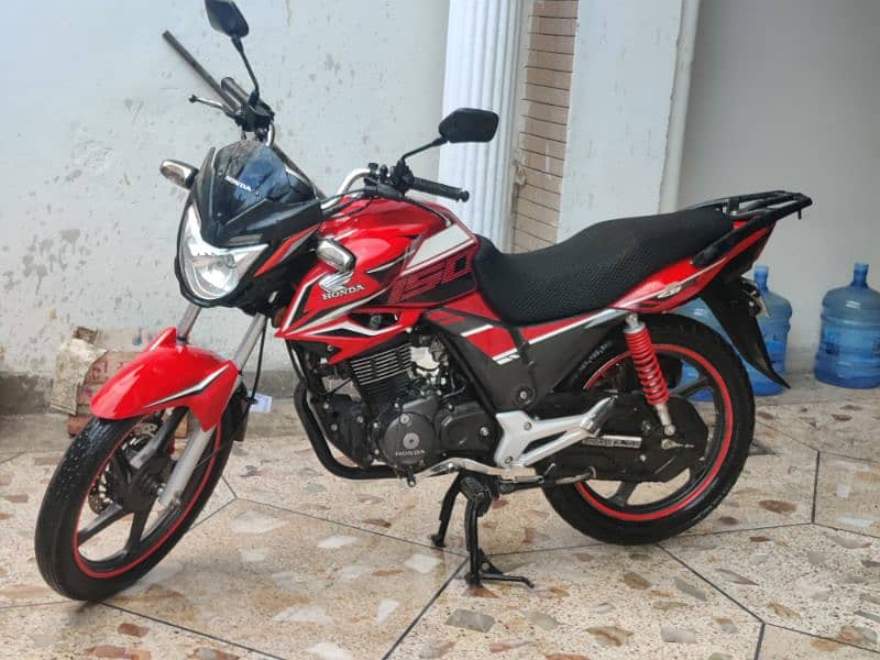 Honda CB 150F 2021model Islambad register 4