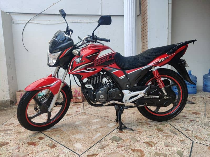 Honda CB 150F 2021model Islambad register 5