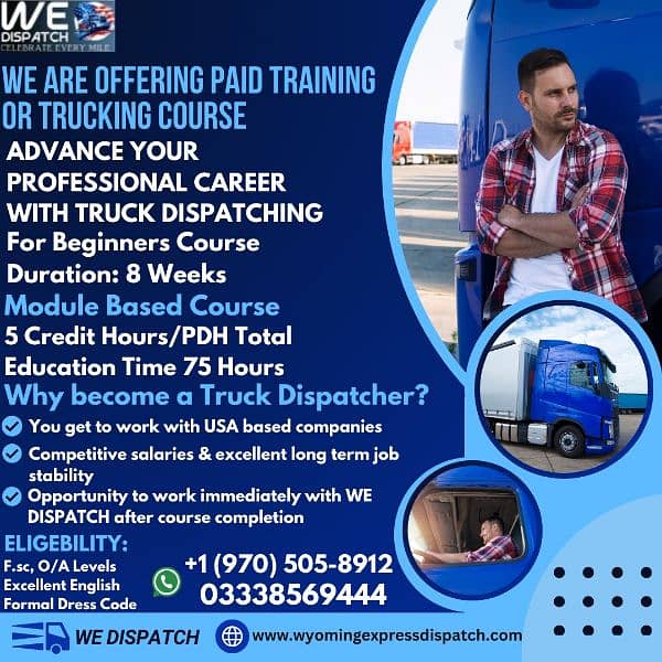 Jobs For Freshers || Trucking Dispatch ( Call Center USA Based) 0