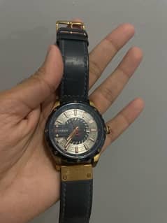 Original Curren M8374 Navy Band with date/dial Water Resistant