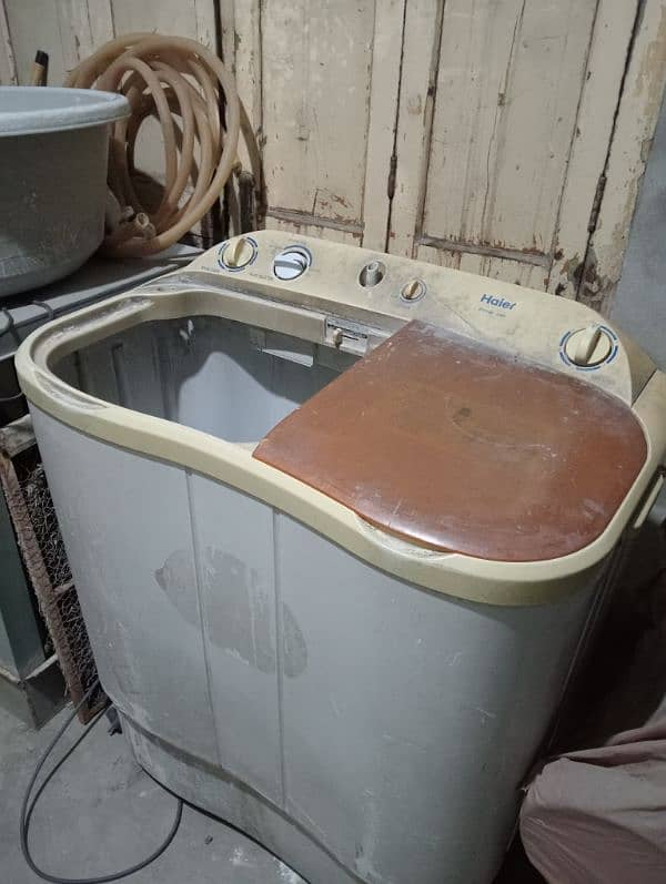 Haier Washing Machine Used 1