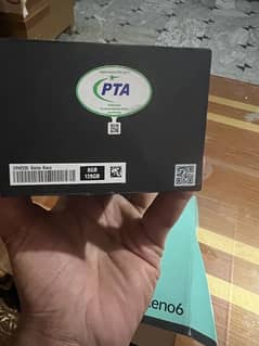 oppo reno 6 official pta approved box pack