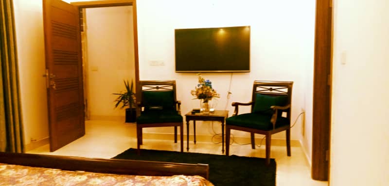 Furnished Flat Room for rent in dha phase 8 ex park view 1