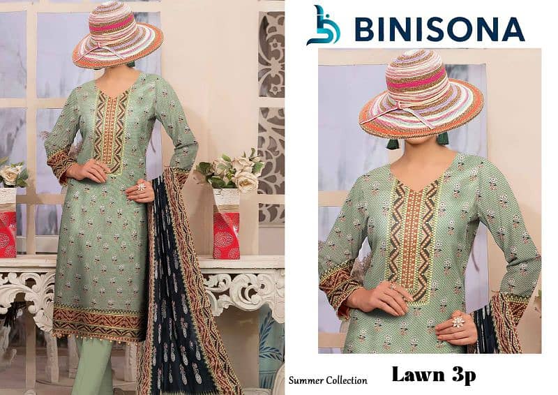 Women Dress | Casual Wear | Women 3 Pcs Suite | unstitched Suite 0