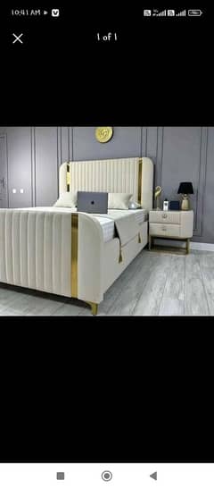 Bed / bed set / king size bed / wooden bed / double bed / poshish bed