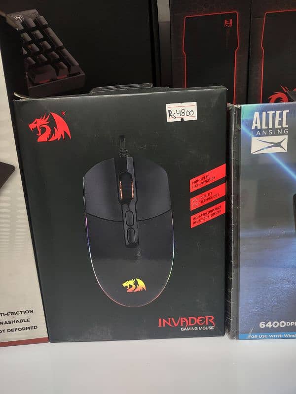 Gaming mouse and Gaming Headphones noice cancelation 6