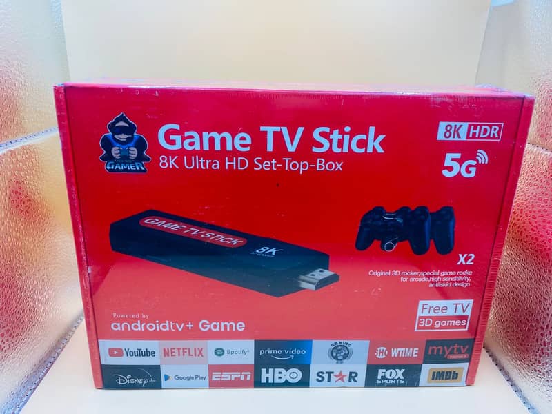 GAME TV STICK 8K ULTRA HD QUALITY 0