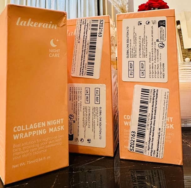 vitamin C, collegan Mask, sarisylic acid, retional, peeling solution 9