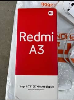 Redmi A3 4/64 just box open