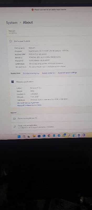 Intel core TM i5-9400T @1.80Ghz 1.80Ghz 16Gb Ram With Lenovo LCD24inc 8