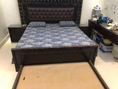 sheesham wooden bed set