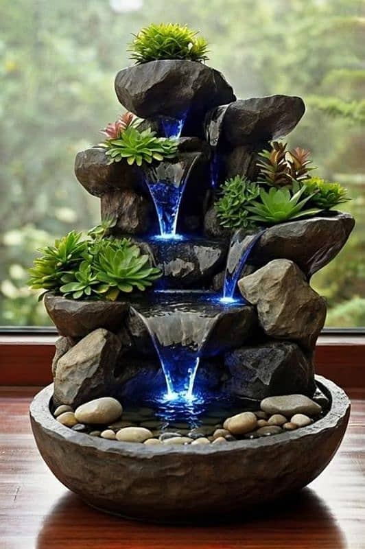 Condition outdoor waterfall and fountain 5