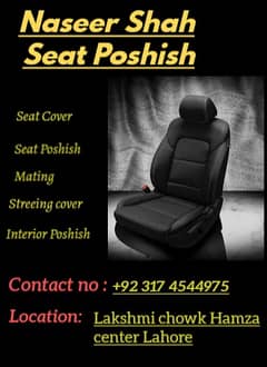 Car Seats Cover / Seat Poshish / Interior Poshish