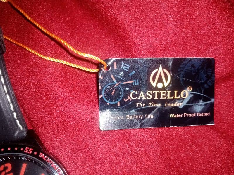 CASTELLO (the time leader) water proof watch 3