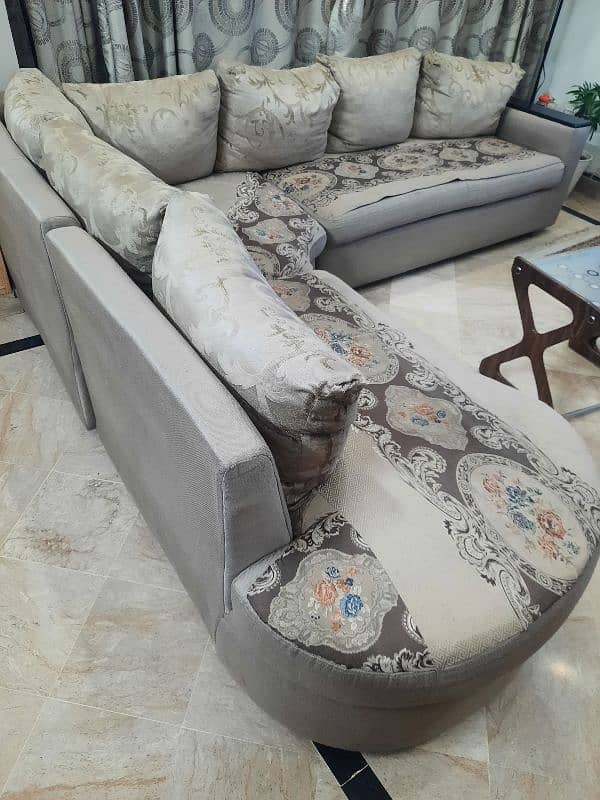 9 seat sofa set with L shape 1