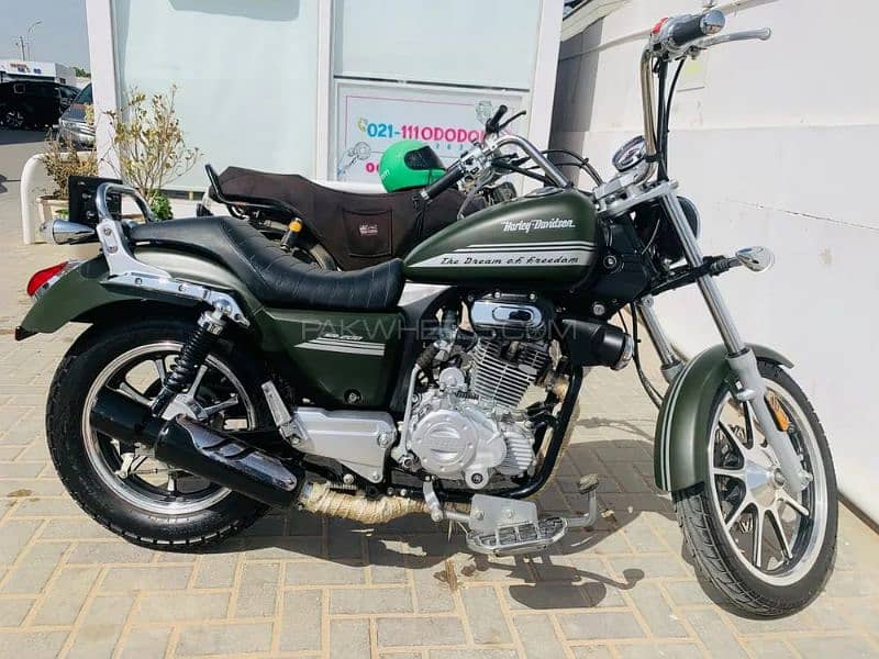 Hi Speed SR 200cc Freedom New Condition Army Green Color 2023 3