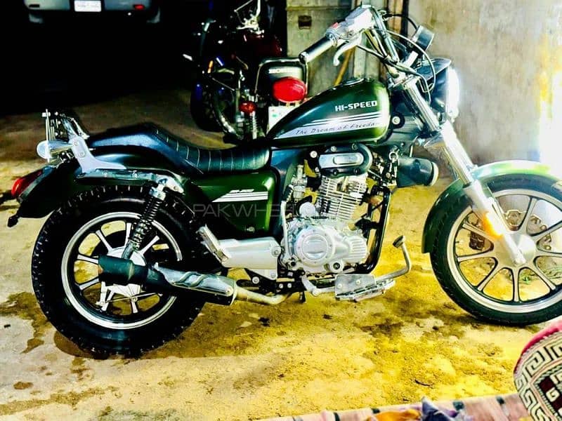 Hi Speed SR 200cc Freedom New Condition Army Green Color 2023 5