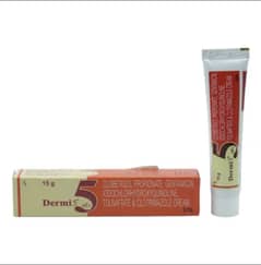 Dermi 5 Cream – Advanced Skin Solution for Fungal Infections, Acne, Ec