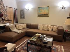 L shaped Sofa Set // 7 Seater Sofa // luxury sofa set // leather sofa