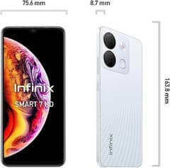 infinix Smart 7 HD face id fingerprint all 100%