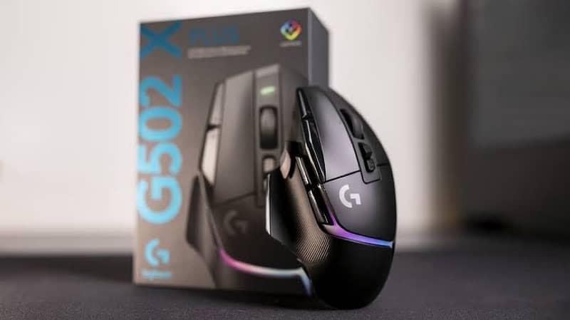 logitech g502x plus black RGB 0